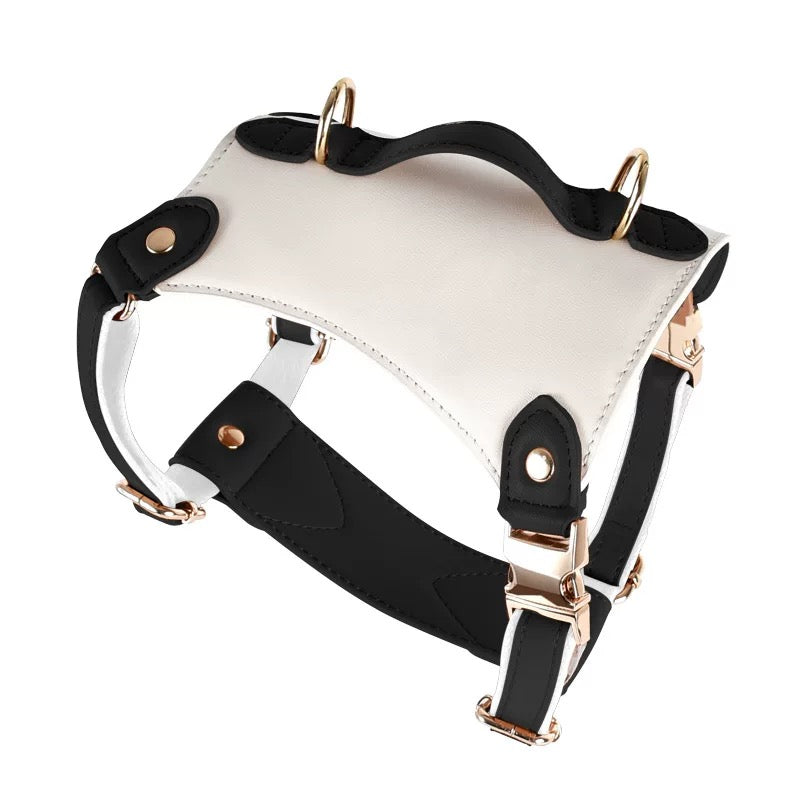Genuine Leather Dog Harness