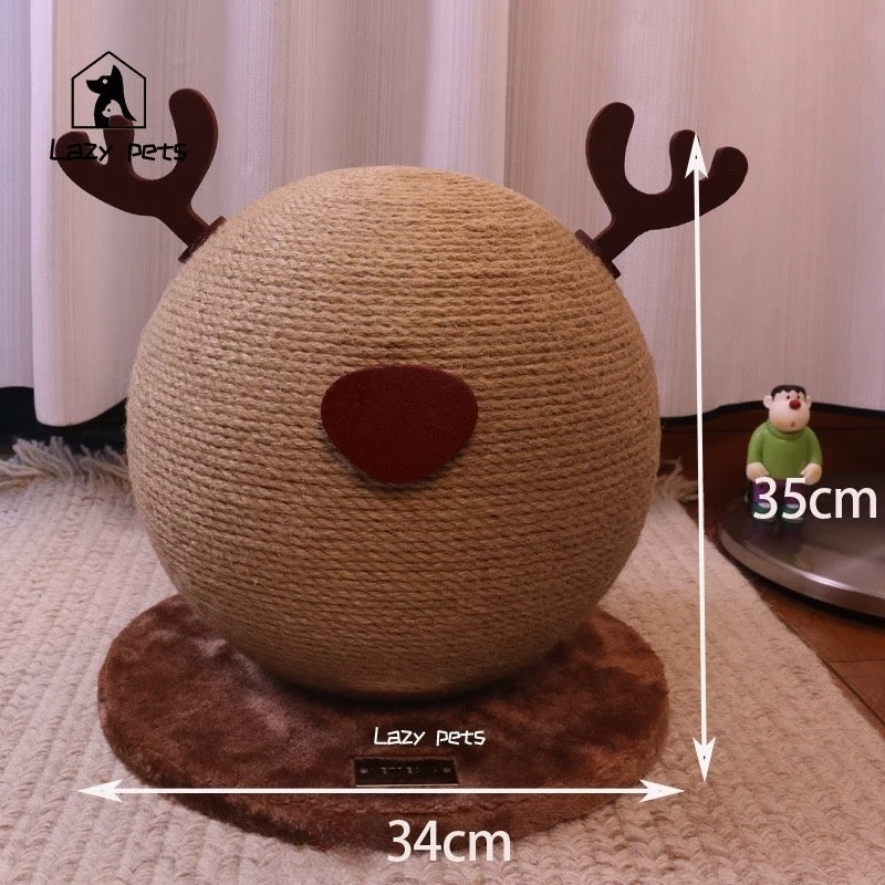 Billiards-Themed Cat Scratcher