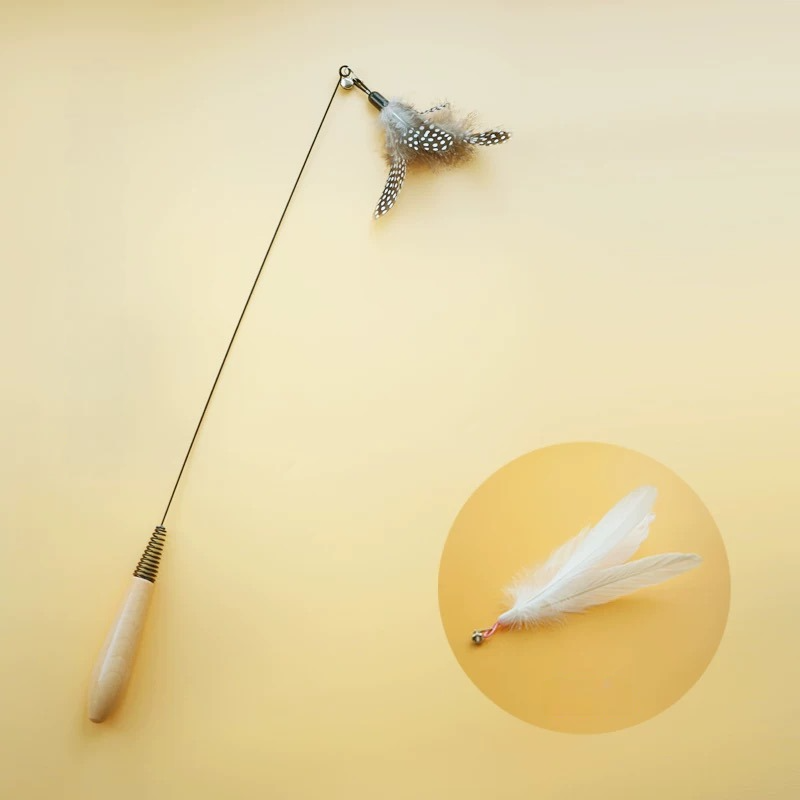 Feather Cat Wand Toy