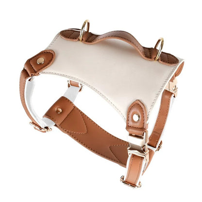 Genuine Leather Dog Harness