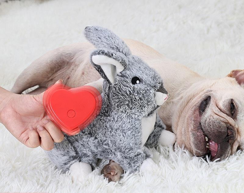 Comfort Rabbit with Heartbeat – Eases Separation Anxiety in Dogs and Cats