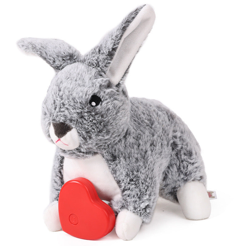 Comfort Rabbit with Heartbeat – Eases Separation Anxiety in Dogs and Cats