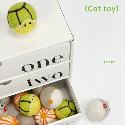 interactive cat toy set