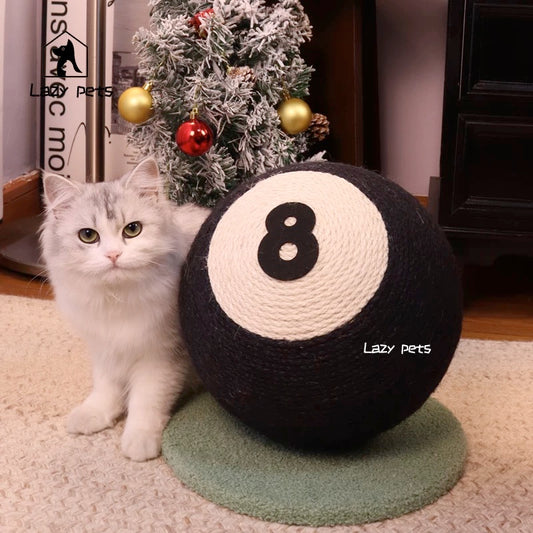 Billiards-Themed Cat Scratcher