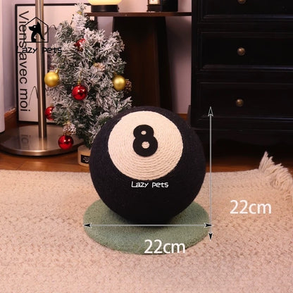Billiards-Themed Cat Scratcher
