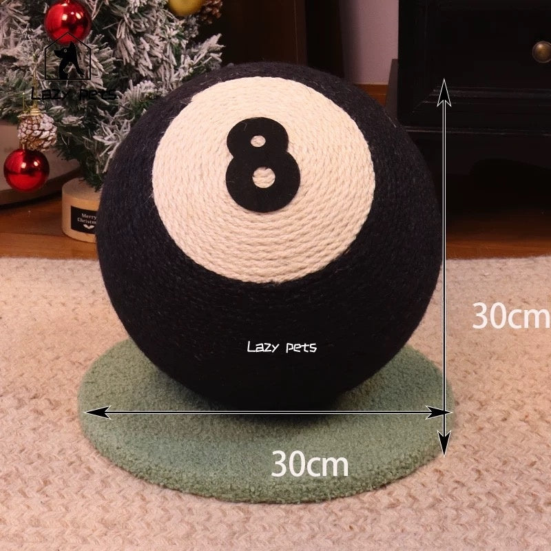 Billiards-Themed Cat Scratcher