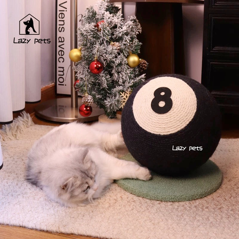 Billiards-Themed Cat Scratcher