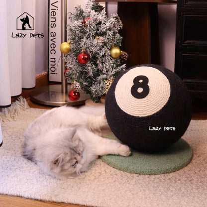 Billiards-Themed Cat Scratcher