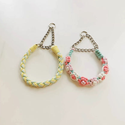 Adorable Handcrafted Woven Collar