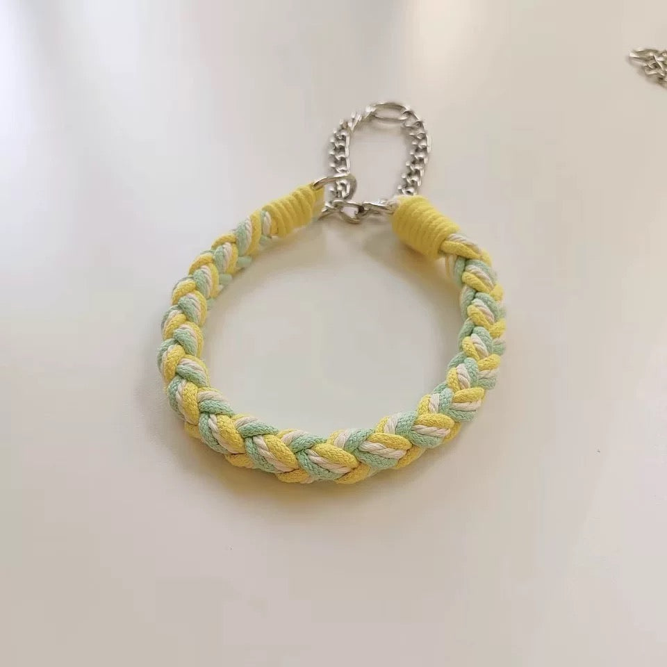 Adorable Handcrafted Woven Collar