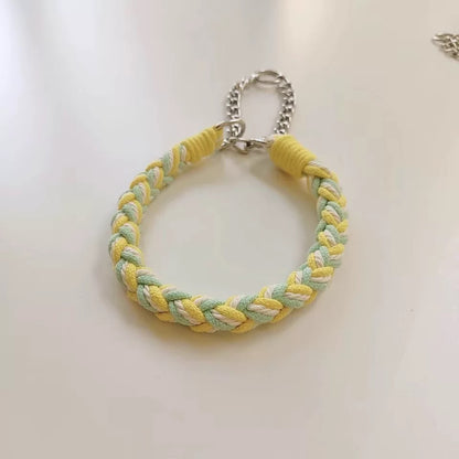 Adorable Handcrafted Woven Collar