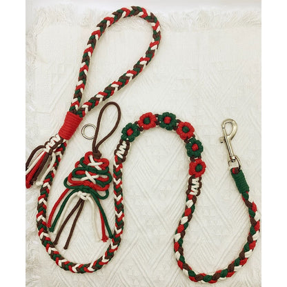 Hand-Braided Pet Leash