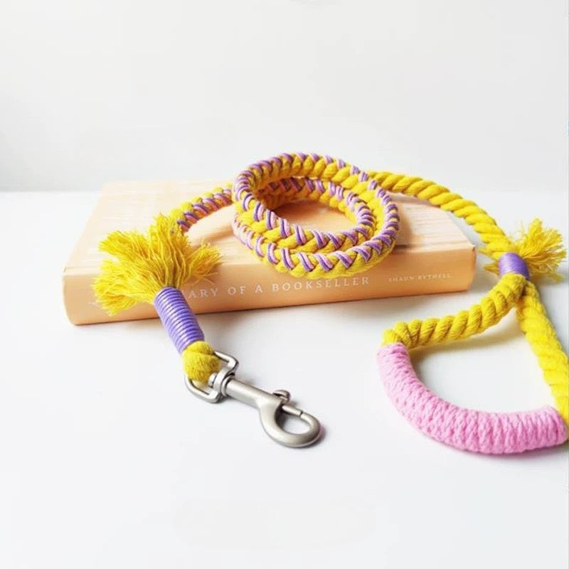 Hand-Braided Pet Leash