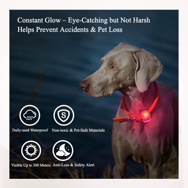 LED Glow Pendant – 3 Light Modes | Anti-Loss & Safety Alert