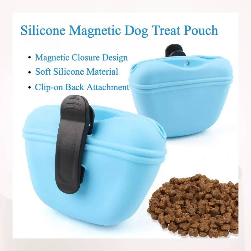 Silicone Magnetic Dog Treat Pouch